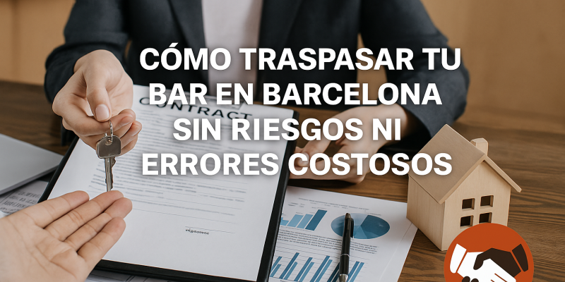 Claves para un Traspaso de Bar Exitoso en Barcelona sin Sorpresas ni Pérdidas