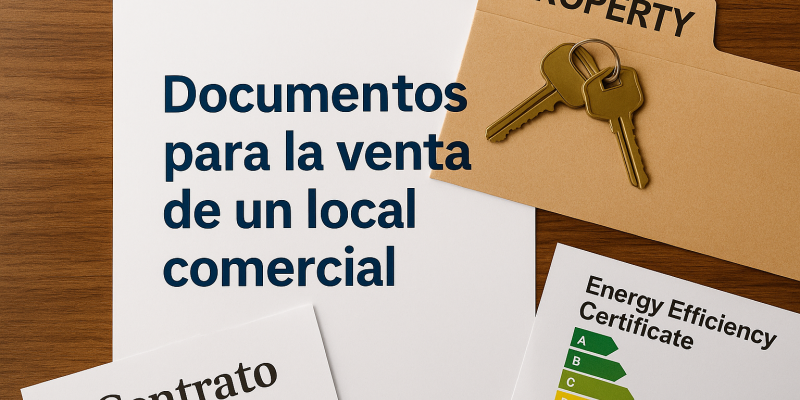 Papeles y Registros que No Puedes Pasar por Alto al Vender tu Local Comercial en Barcelona