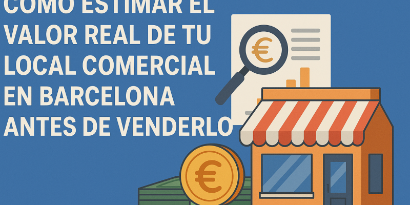 Cómo Estimar el Valor Real de tu Local Comercial en Barcelona antes de Venderlo