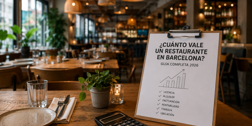 ¿Cuánto vale un restaurante en Barcelona? | Inmo Olaya
