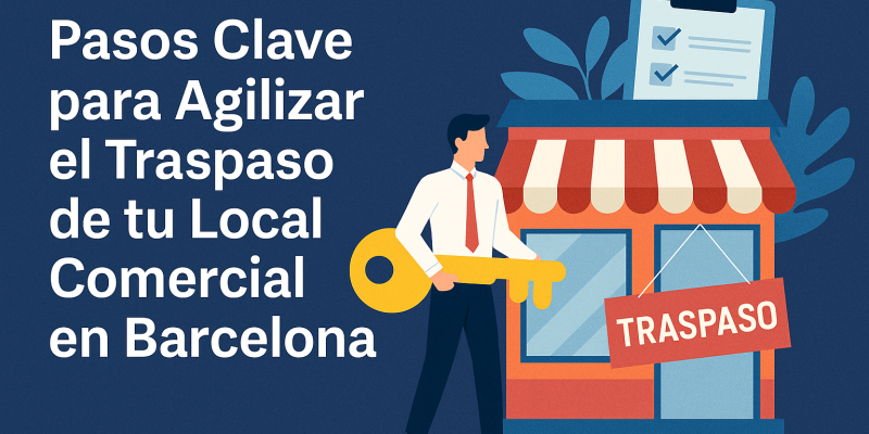 Pasos Clave para Agilizar el Traspaso de tu Local Comercial en Barcelona