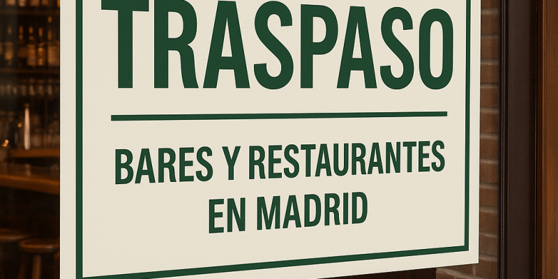 Cómo Negociar con Éxito el Traspaso de un Bar Restaurante en Madrid: Tácticas que Protegen tu Inversión