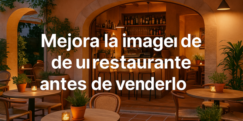 Cómo Mejorar la Imagen de tu Restaurante Antes de Venderlo en Barcelona