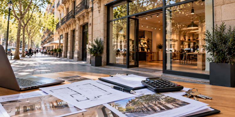 Cómo calcular el valor de un local comercial en Barcelona antes de venderlo