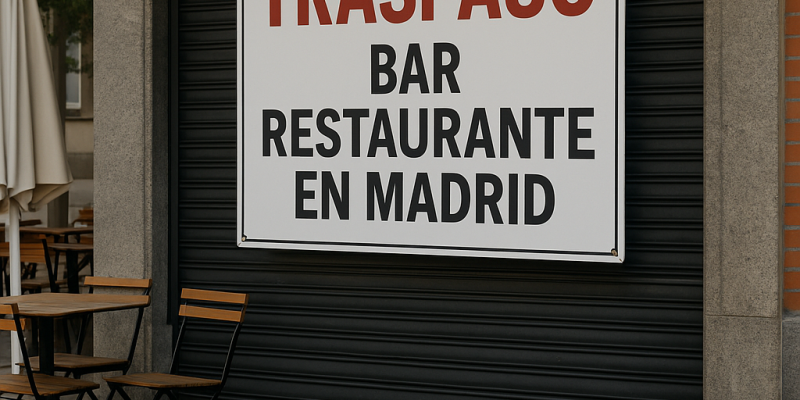 Zonas Emergentes en Madrid para Invertir en el Traspaso de Bares y Restaurantes este Año