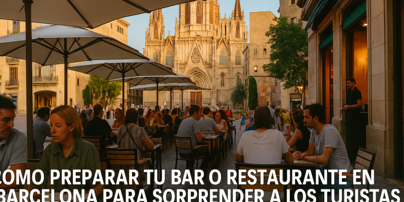 Cómo Preparar tu Bar o Restaurante en Barcelona para Sorprender a los Turistas y Fidelizar Clientes