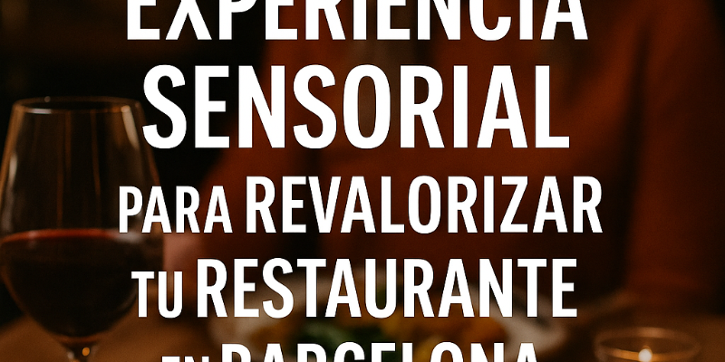 El Poder de la Experiencia Sensorial para Revalorizar tu Restaurante en Barcelona