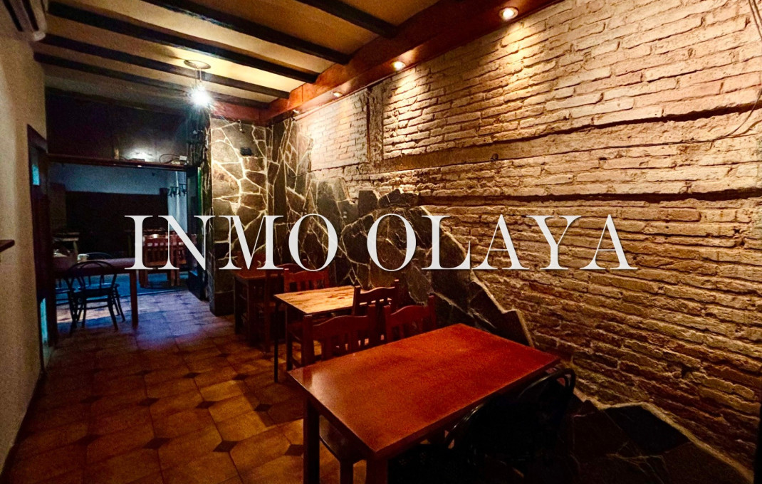 Venta en rentabilidad - Bar Restaurante -
Barcelona - Gràcia