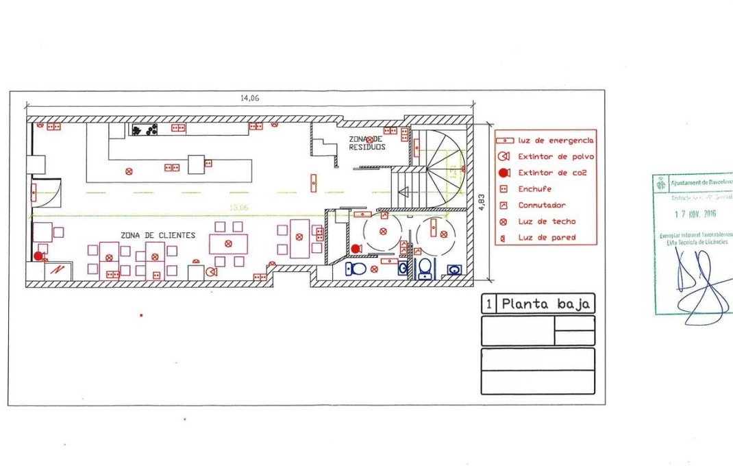 Transfert - Licencia C2 -
Barcelona - Sarria-Sant Gervasi
