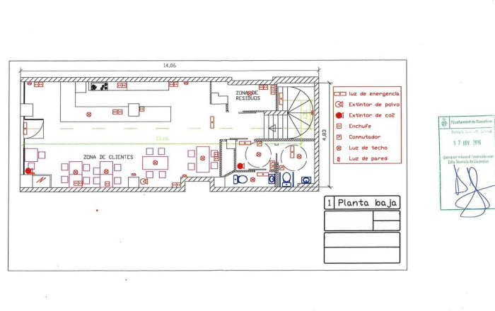 Transfert - Licencia C2 -
Barcelona - Sarria-Sant Gervasi