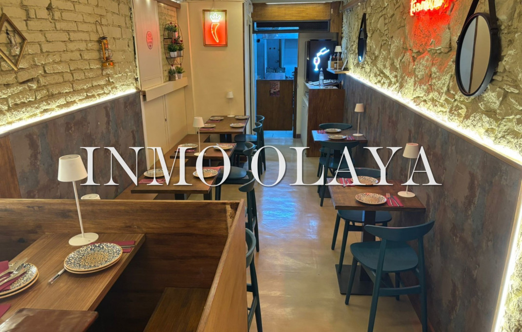 Traspaso - Restaurante -
Barcelona - Eixample