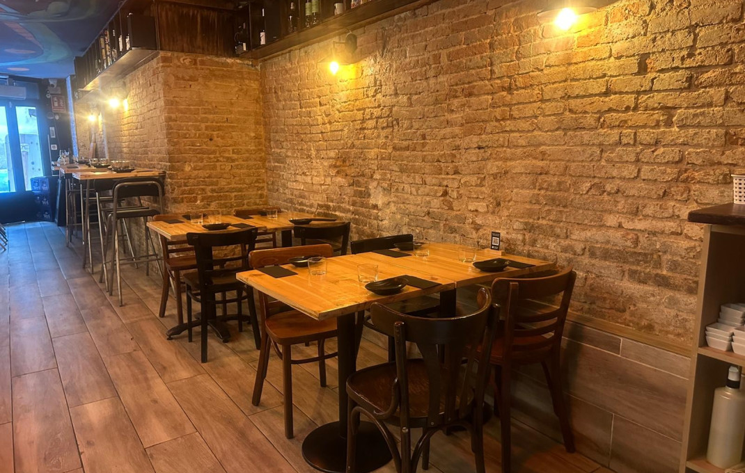 Traspaso - Bar Restaurante -
Barcelona - Gràcia