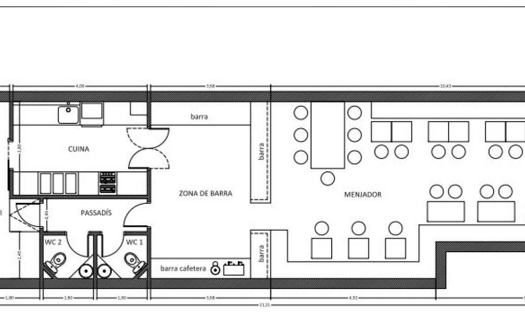 Traspaso - Bar Restaurante -
Barcelona - Sant Martí