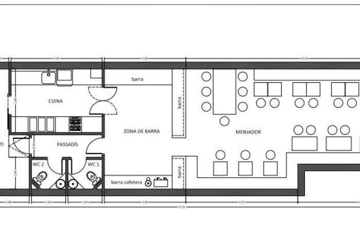Traspaso - Bar Restaurante -
Barcelona - Sant Martí