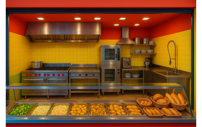 Traspaso - Cocina industrial -
Barcelona - Sagrada familia