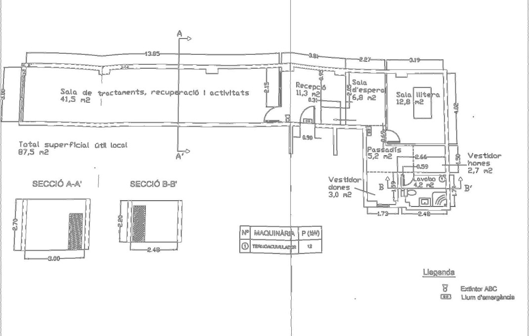 Traspaso - Gimnasio -
Barcelona - Eixample Izquierdo