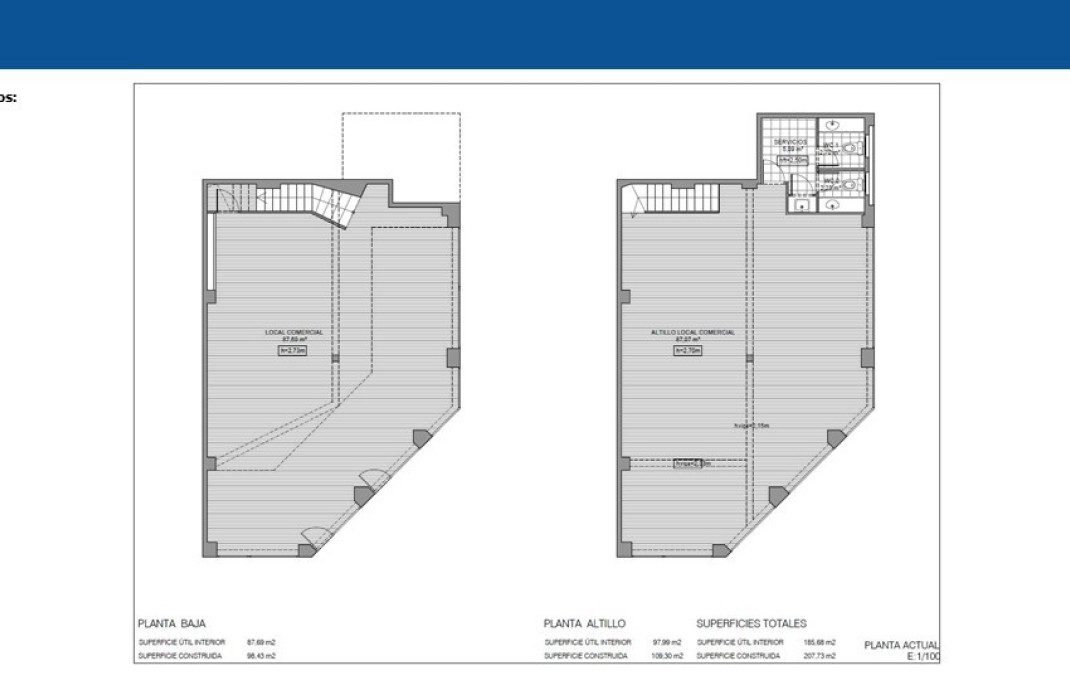 Vente rentable - Local comercial -
L'Hospitalet de Llobregat