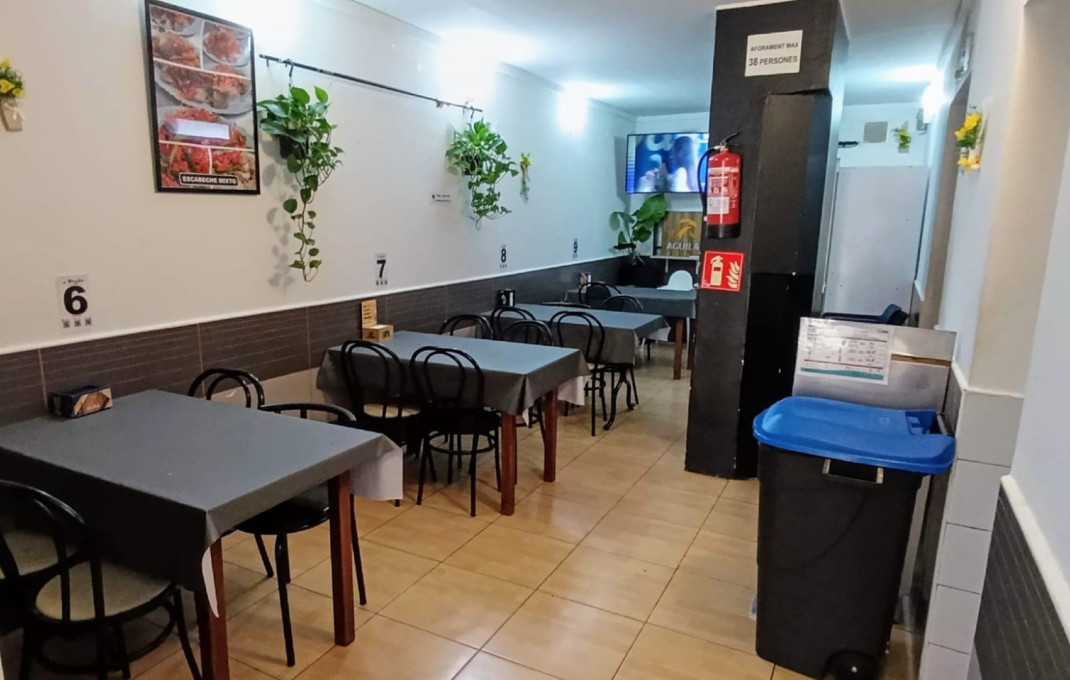 Traspaso - Bar Restaurante -
L'Hospitalet de Llobregat