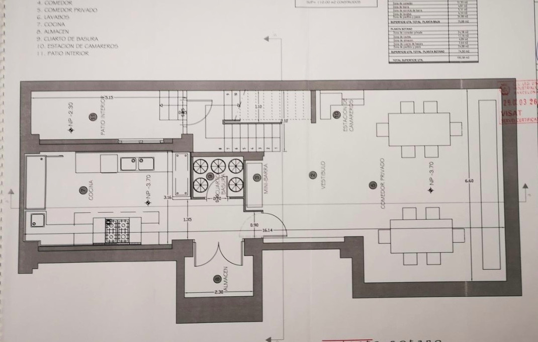 Transfert - Bar Restaurante -
Barcelona - Eixample Derecho