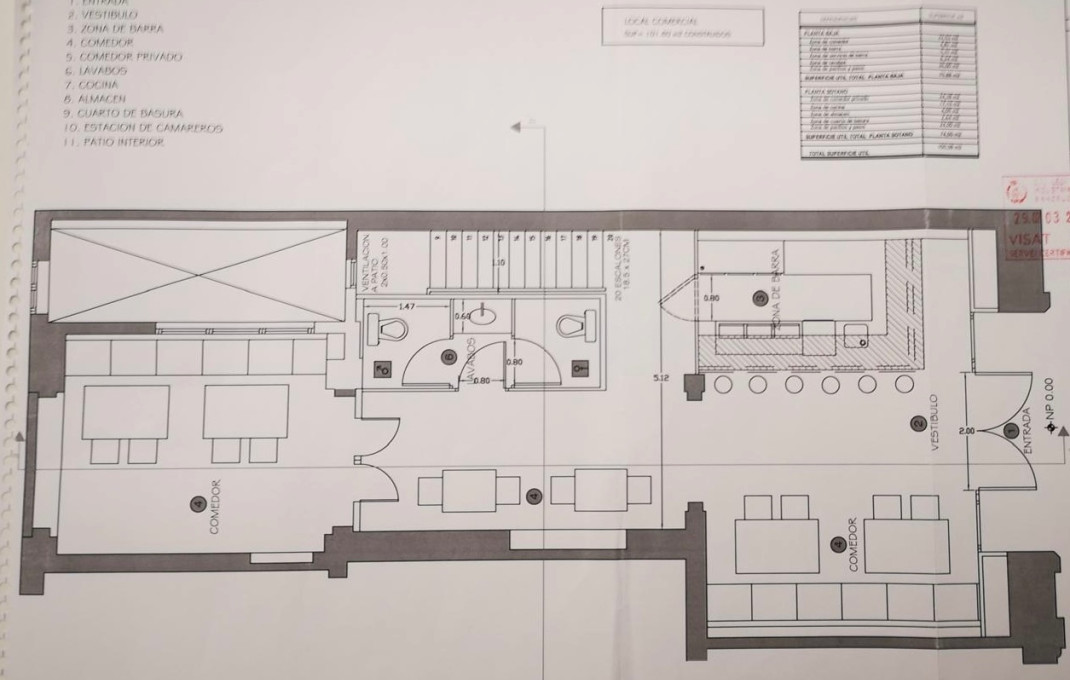Transfert - Bar Restaurante -
Barcelona - Eixample Derecho