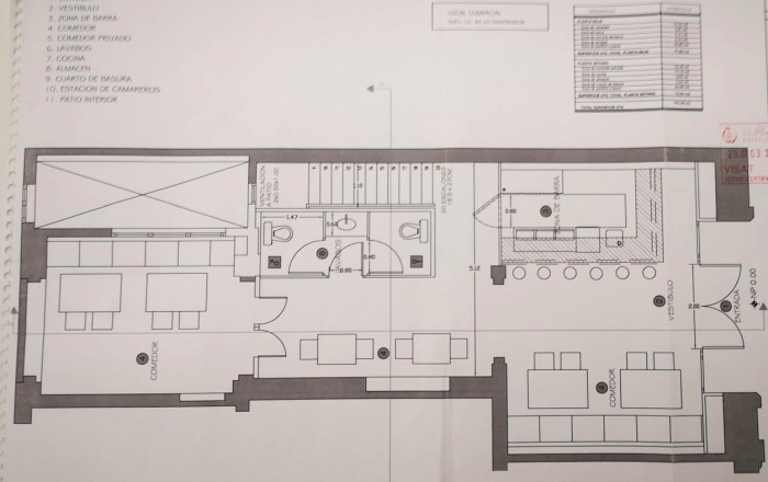 Transfert - Bar Restaurante -
Barcelona - Eixample Derecho
