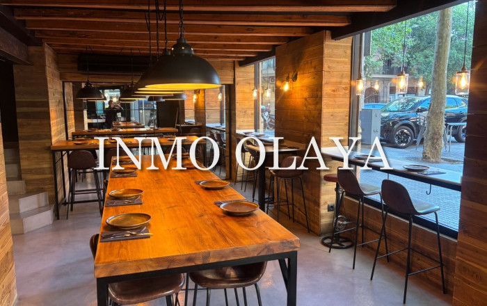 Traspaso - Bar Restaurante -
Barcelona - Eixample Derecho