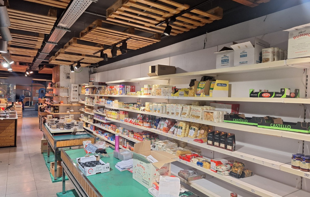 Transfert - magasin d'alimentation -
Barcelona - Sarria-Sant Gervasi