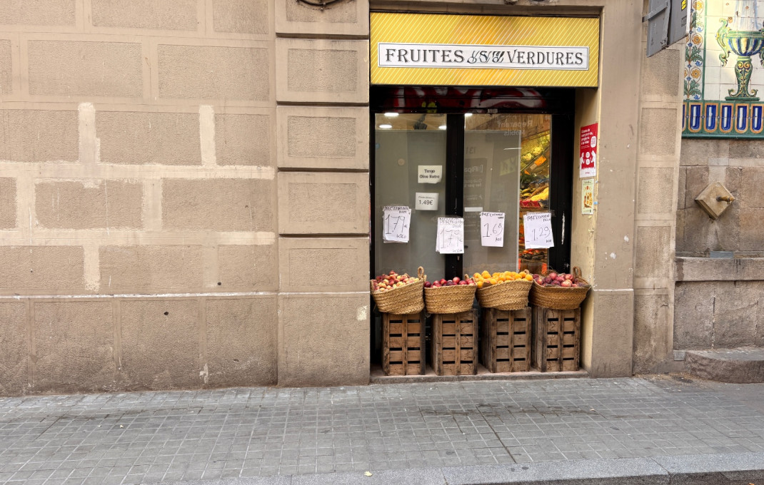 Traspaso - Frutería -
Barcelona - Gràcia
