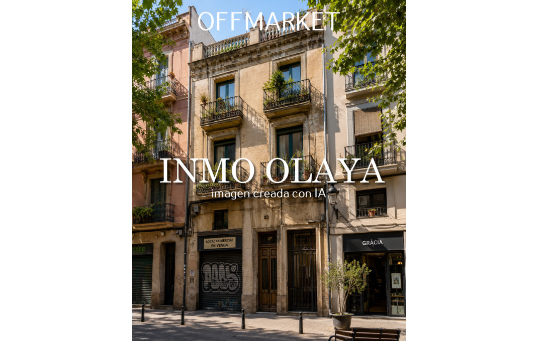 Revente - Edificio -
Barcelona - Gràcia