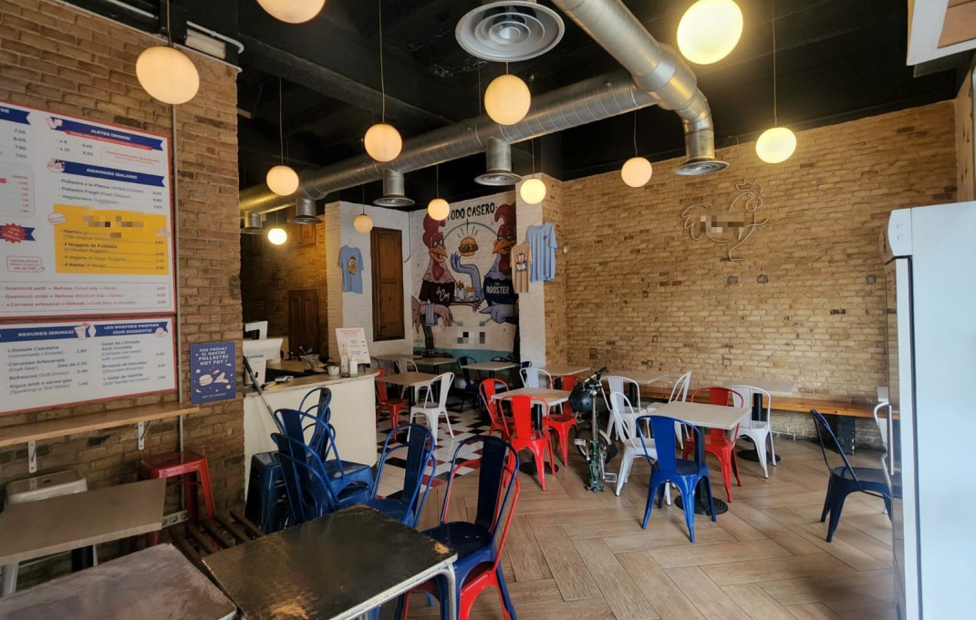 Traspaso - Bar Restaurante -
Barcelona - Eixample Derecho