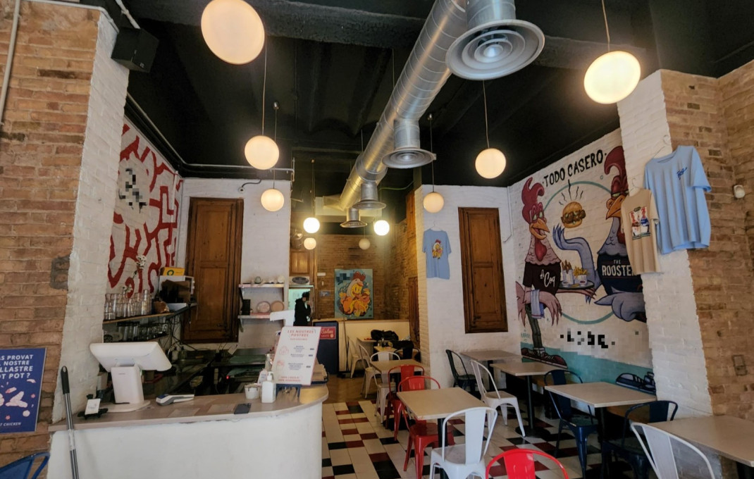 Traspaso - Bar Restaurante -
Barcelona - Eixample Derecho