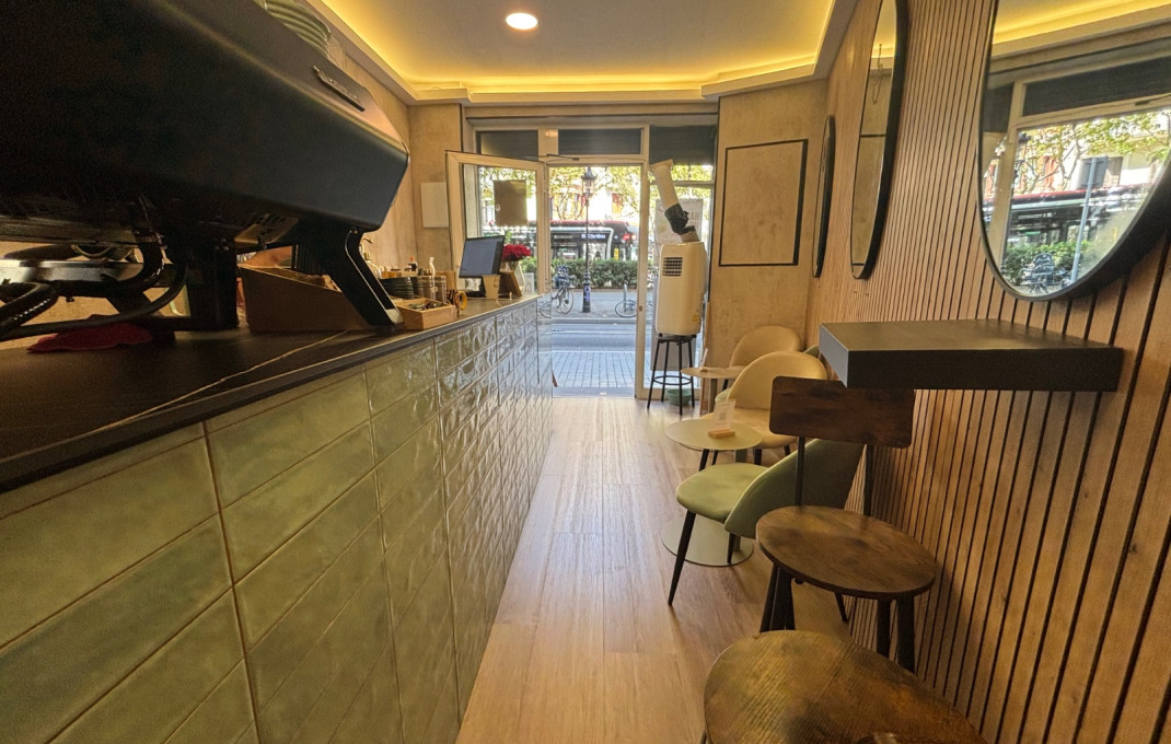Traspaso - Cafeteria -
Barcelona - Eixample
