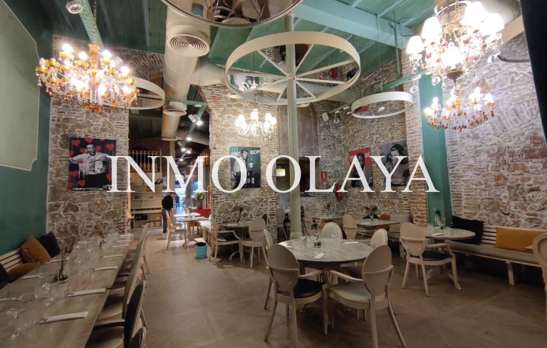 Transfert - Restaurant -
Barcelona - Eixample Derecho