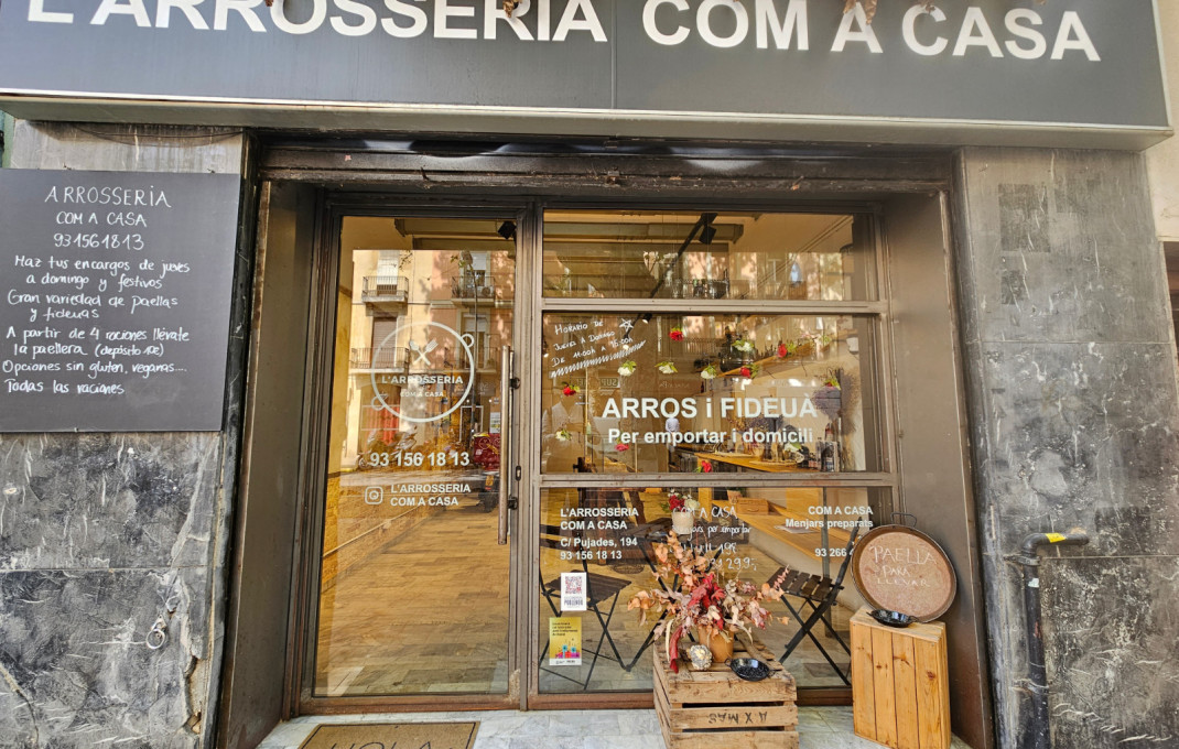 Traspaso - Take Away -
Barcelona - Poblenou