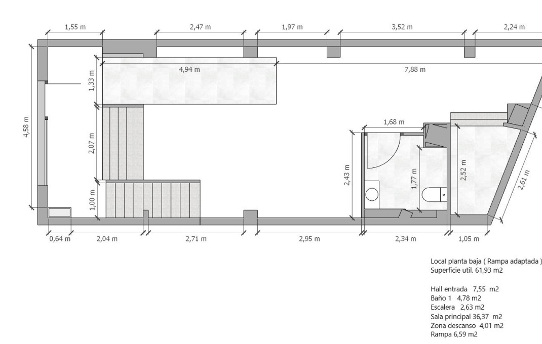 Venta - Local comercial -
L'Hospitalet de Llobregat - Pubilla Casas